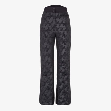 Black nylon pants - SKI pants | Fendi