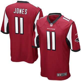 Mens Atlanta Falcons Julio Jones Nike Red Game Jersey