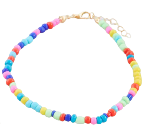 colorful bead bracelet