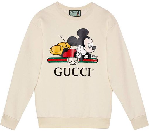 x Disney Mickey print sweatshirt