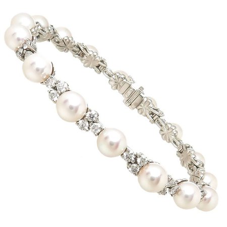 Diamond & Pearl Bracelet 2