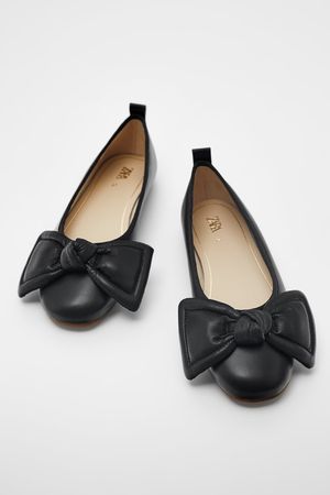 BALLET FLATS WITH BOW | ZARA United States