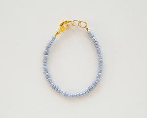 Dainty Bead Bracelet in Shimmery Lilac | Reverie Threads