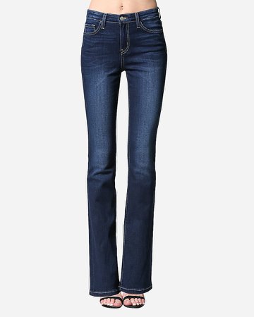 Flying Monkey High Waisted Bootcut Jeans