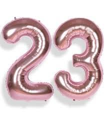 number balloon 23