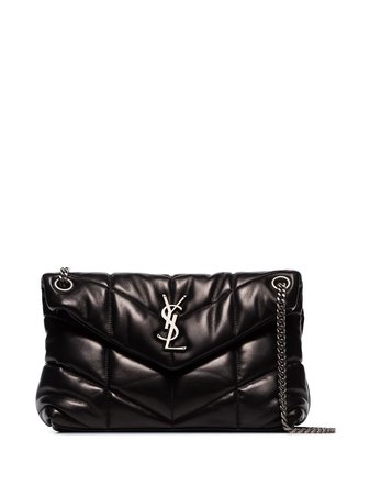 Shop Saint Laurent Loulou quilted small shoulder bag with Express Delivery - FARFETCH
