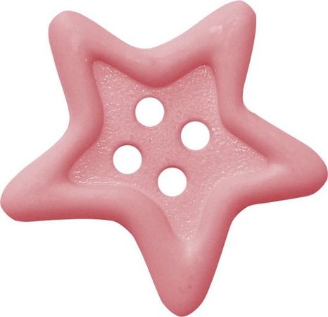 pink star button