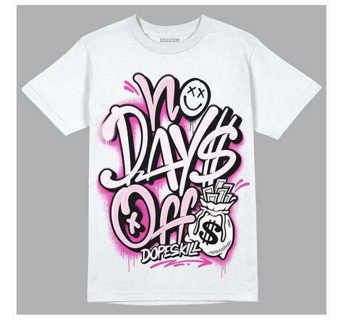 triple pink dunks graphic tee