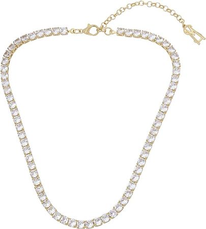 Amazon.com: Steve Madden Tennis Necklace : Clothing, Shoes & Jewelry