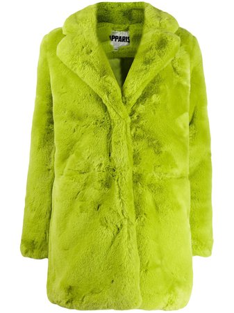 Apparis Sophie Mid-Length Coat SOPHIE2F45 Green | Farfetch