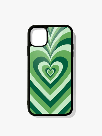 BlingRing Love in Green Phone Case