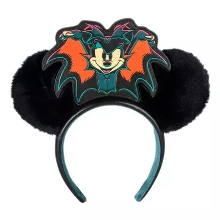 New 2023 Disney Halloween Minnie glow in the dark ear headband for adults -lot3 | Mercari