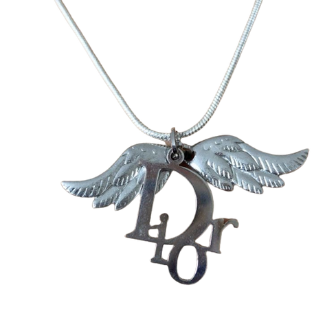 dior angel wings necklace jewelry