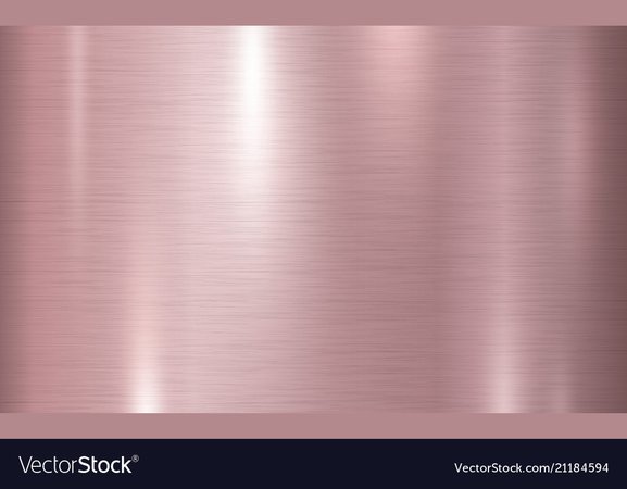 Pink copper metal texture background Royalty Free Vector