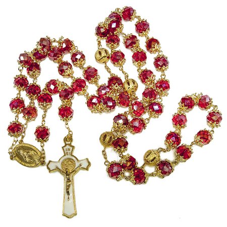 red gold rosary - Google Search