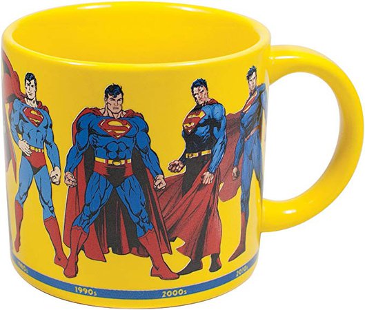 Batman Through the Years Coffee Mug - DC Comics Officially Licensed - From Golden Age to The Dark Night - Comes in a Fun Gift Box: Amazon.ca: Home & Kitchen