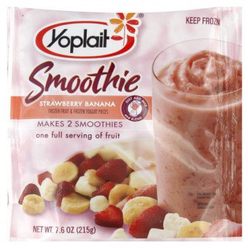 Yoplait Strawberry Banana Smoothie Mix Frozen » Beverages » General Grocery