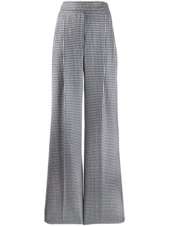 Alexander McQueen high waisted check trousers £820 - Buy Online - Mobile Friendly, Fast Delivery