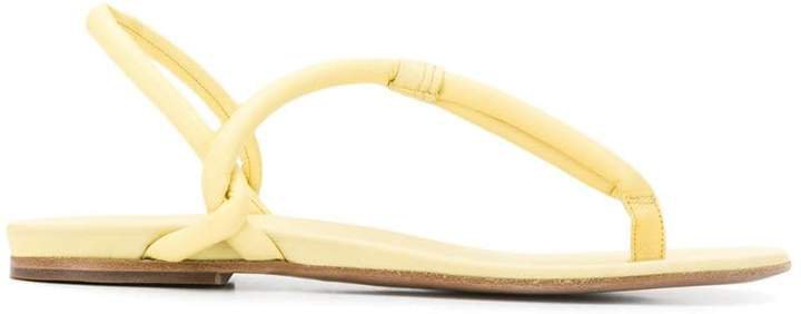 Del Carlo slingback thong sandals