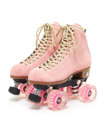 Lolly Roller Skates - Pink by moxi roller skates - shoes - ban.do