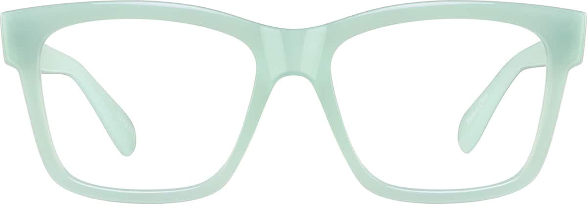 Aquamarine Square Glasses #124234