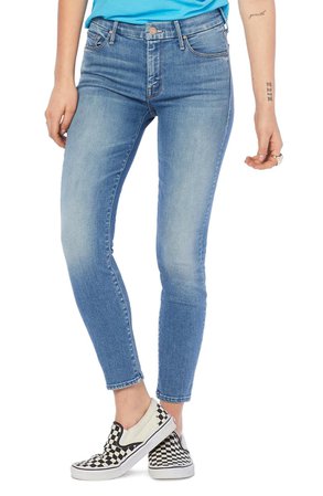 MOTHER The Looker Crop Skinny Jeans (A Side of Rice & Beans) | Nordstrom