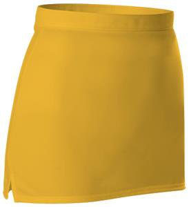 Alleson Fitted Cheerleaders Uniform Skirts CO Yellow