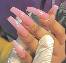 long pink nails - Google Search