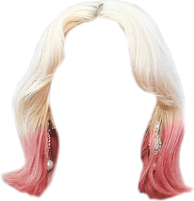 Short Pink and blonde dip dye 2 (Heavenscent)