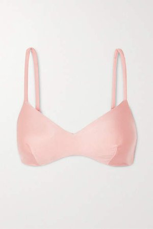 Skin - The Sahara Bikini Top - Pastel pink
