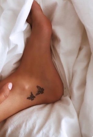 Butterfly Ankle Tatto