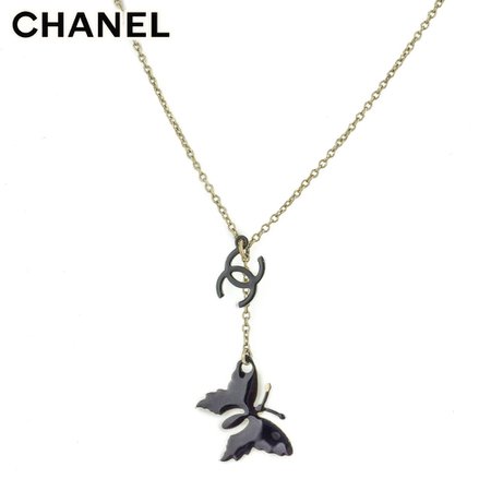 chanel butterfly necklace - Google Search