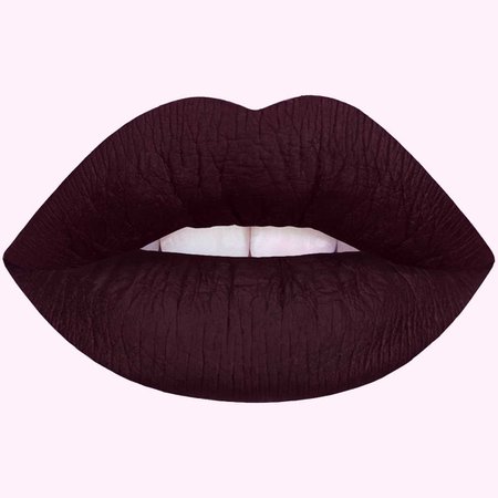 Nightshade: Deepest Purple Red Matte Velvetines Vegan Lipstick - Lime Crime