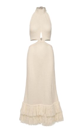 Dramatic Irony Cotton Knit Maxi Dress By Johanna Ortiz | Moda Operandi