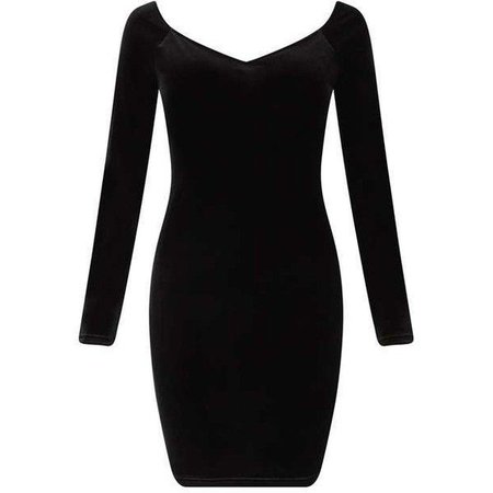 Black Velvet Dress (Miss Selfridge)