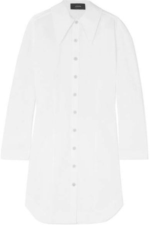 Ruben Cotton-poplin Shirt Dress - White