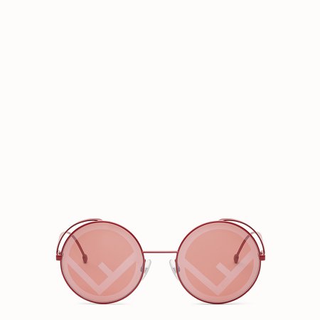 Red sunglasses - FENDIRAMA | Fendi