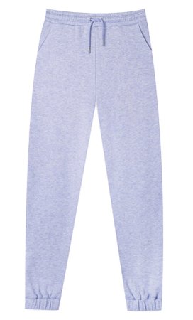 Lilac Soft-touch joggers - Women's Just in | Stradivarius United States