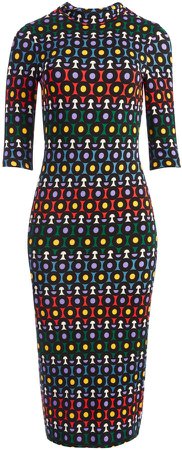 Delora Fitted Trtle Neck Dress
