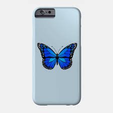 blue butterfly phone case - Google Search