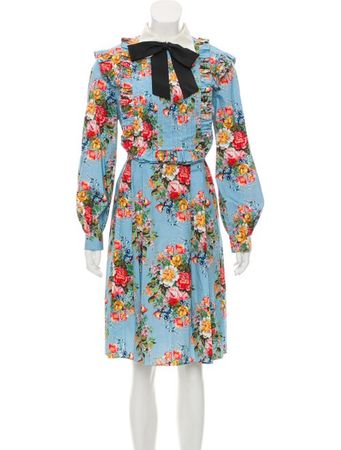 Gucci 2017 Josephine Print Dress - Clothing - GUC272866 | The RealReal