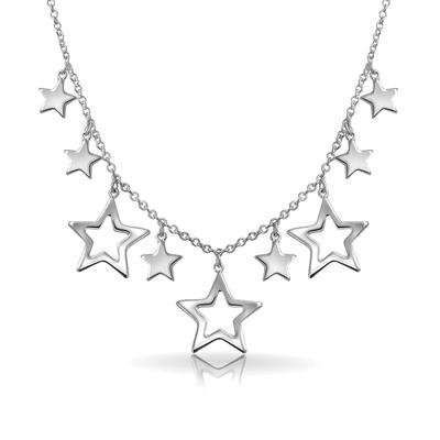 silver star necklace - Google Search