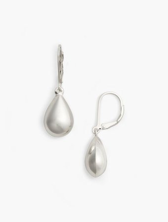 Sterling Silver Teardrop Earrings | Talbots