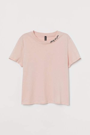 Cotton T-shirt - Pink