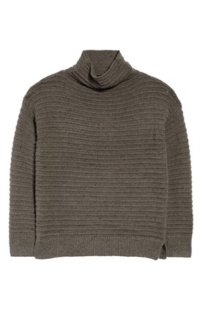 Madewell Belmont Donegal Mock Neck Sweater | Nordstrom