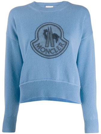 Moncler Logo Embroidered Sweatshirt | Farfetch.com