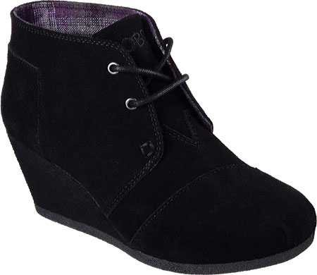Womens Skechers BOBS High Notes Behold Wedge Ankle Boot - FREE Shipping & Exchanges