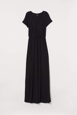 Jersey Maxi Dress - Black