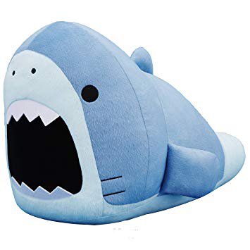 CLEVER IDIOTS INC SAMEZU Plush XL Stuffed Animal - Cute, Collectable and Cuddly Toy Character - Ultra-Soft Polyester Fabric - Authentic Japanese Kawaii Design - Premium Quality (Megalo): Gateway