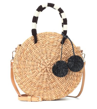 Isabel straw tote